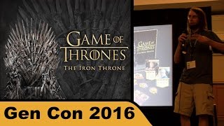 YouTube Review vom Spiel "Game of Thrones: Kampf um den eisernen Thron" von Hunter & Cron - Brettspiele