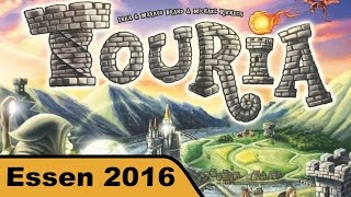 YouTube Review vom Spiel "Touria" von Hunter & Cron - Brettspiele