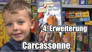 YouTube Review vom Spiel "Carcassonne: Der Turm (4. Erweiterung)" von SpieleBlog