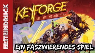YouTube Review vom Spiel "KeyForge: Ruf der Archonten" von Brettspielblog.net - Brettspiele im Test