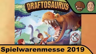 YouTube Review vom Spiel "Draftosaurus" von Hunter & Cron - Brettspiele