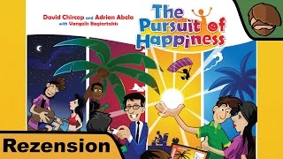 YouTube Review vom Spiel "Das Streben nach Glück" von Hunter & Cron - Brettspiele