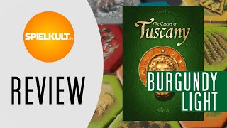 YouTube Review vom Spiel "The Castles of Tuscany" von SPIELKULTde