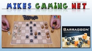 YouTube Review vom Spiel "Barragoon" von Mikes Gaming Net - Brettspiele