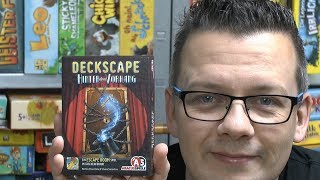 YouTube Review vom Spiel "Deckscape: Hinter dem Vorhang" von SpieleBlog