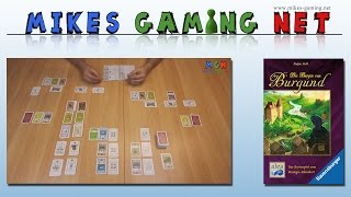 YouTube Review vom Spiel "Die Burgen von Burgund" von Mikes Gaming Net - Brettspiele