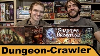 YouTube Review vom Spiel "2 Hour Dungeon Crawl" von Hunter & Cron - Brettspiele