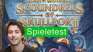 YouTube Review vom Spiel "Lords of Waterdeep: Scoundrels of Skullport (Erweiterung)" von Spielama