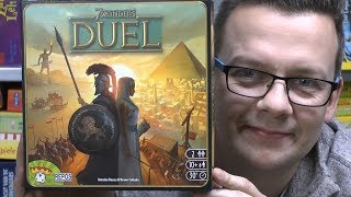 YouTube Review vom Spiel "7 Wonders Duel (Sieger À la carte 2016 Kartenspiel-Award)" von SpieleBlog