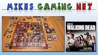 YouTube Review vom Spiel "The Walking Dead: Something to Fear Card Game" von Mikes Gaming Net - Brettspiele