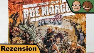 YouTube Review vom Spiel "Zombicide Season 3: Rue Morgue" von Hunter & Cron - Brettspiele