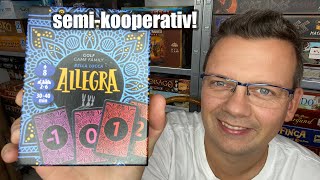 YouTube Review vom Spiel "Allegra" von SpieleBlog