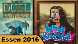 YouTube Review vom Spiel "7 Wonders Duel: Pantheon (1. Erweiterung)" von Hunter & Cron - Brettspiele