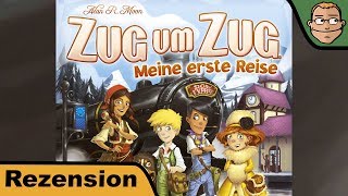 YouTube Review vom Spiel "Zug um Zug: Meine erste Reise (US-Version)" von Hunter & Cron - Brettspiele