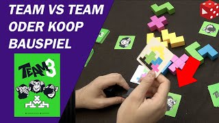 YouTube Review vom Spiel "TEAM3 pink" von Brettspielblog.net - Brettspiele im Test