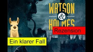 YouTube Review vom Spiel "Watson & Holmes" von Spielama