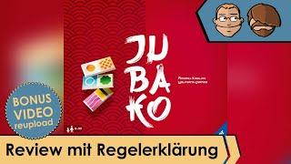 YouTube Review vom Spiel "Jubako" von Hunter & Cron