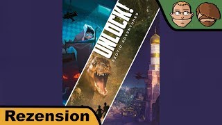 YouTube Review vom Spiel "Unlock! Mystery Adventures" von Hunter & Cron - Brettspiele