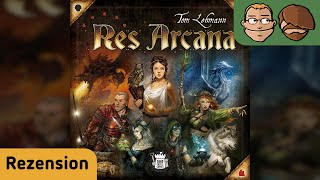 YouTube Review vom Spiel "Res Arcana" von Hunter & Cron - Brettspiele