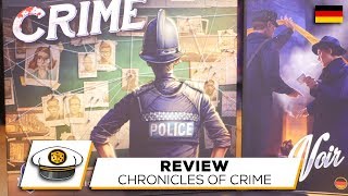 YouTube Review vom Spiel "Chronicles of Crime: Willkommen in Redview (Erweiterung)" von Get on Board