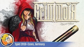 YouTube Review vom Spiel "Grimoria - Die Magie des Buches" von BoardGameGeek