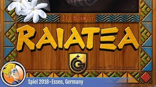 YouTube Review vom Spiel "Raiatea" von BoardGameGeek