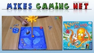 YouTube Review vom Spiel "Kraken-Alarm (Deutscher Kinderspielpreis 2010 Gewinner)" von Mikes Gaming Net - Brettspiele