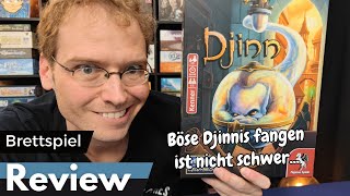 YouTube Review vom Spiel "Djinn - Schützt die Quelle, fangt die Djinns!" von Hunter & Cron