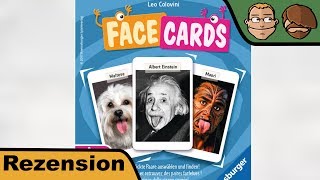 YouTube Review vom Spiel "Facecards" von Hunter & Cron - Brettspiele