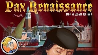 YouTube Review vom Spiel "Pax Renaissance" von BoardGameGeek