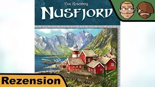 YouTube Review vom Spiel "Nusfjord" von Hunter & Cron - Brettspiele