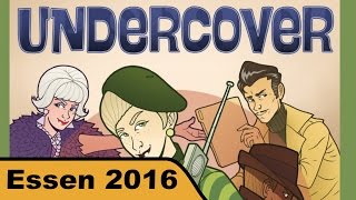 YouTube Review vom Spiel "Agent Undercover 2" von Hunter & Cron - Brettspiele