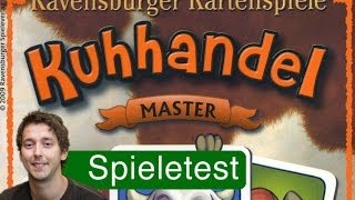 YouTube Review vom Spiel "Kuhhandel Master" von Spielama