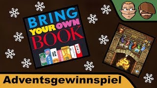 YouTube Review vom Spiel "Bring Your Own Book" von Hunter & Cron - Brettspiele