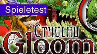 YouTube Review vom Spiel "Cthulhu Gloom" von Spielama