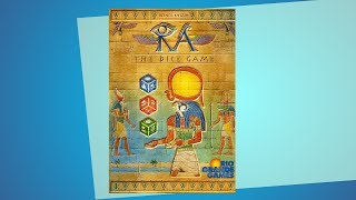 YouTube Review vom Spiel "Ra: The Dice Game" von SPIELKULTde