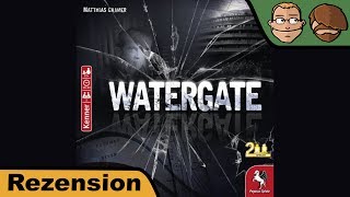 YouTube Review vom Spiel "Watergate" von Hunter & Cron - Brettspiele