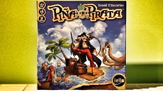 YouTube Review vom Spiel "Piña Pirata" von Hunter & Cron - Brettspiele