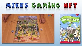YouTube Review vom Spiel "Tier auf Tier: Gipfelstürmer" von Mikes Gaming Net - Brettspiele