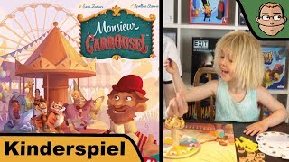 YouTube Review vom Spiel "Monsieur Carrousel" von Hunter & Cron - Brettspiele
