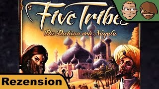 YouTube Review vom Spiel "Five Tribes: Die Dschinn von Naqala" von Hunter & Cron - Brettspiele
