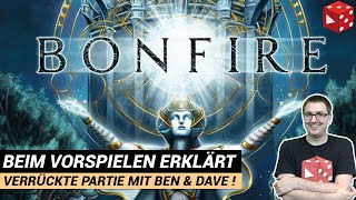 YouTube Review vom Spiel "Bonfire" von Brettspielblog.net - Brettspiele im Test