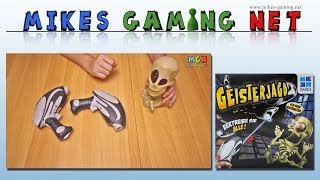 YouTube Review vom Spiel "Geisterjäger" von Mikes Gaming Net - Brettspiele