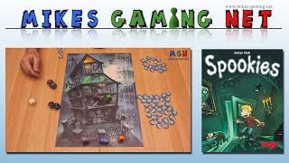 YouTube Review vom Spiel "Spookies" von Mikes Gaming Net - Brettspiele