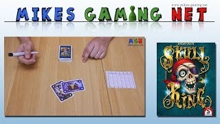 YouTube Review vom Spiel "Skull & Roses Kartenspiel" von Mikes Gaming Net - Brettspiele