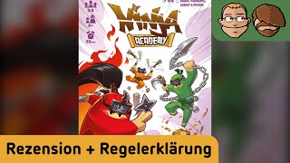 YouTube Review vom Spiel "Ninja Academy" von Hunter & Cron - Brettspiele