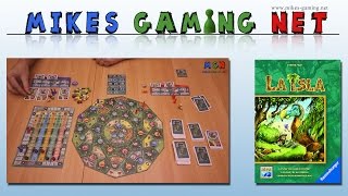 YouTube Review vom Spiel "La Isla - Erforsche die geheimnisvolle Insel" von Mikes Gaming Net - Brettspiele