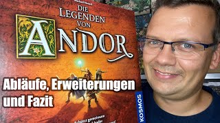 YouTube Review vom Spiel "Die Legenden von Andor: Chada & Thorn" von SpieleBlog