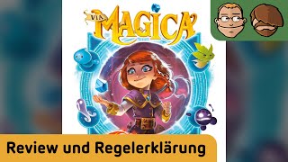 YouTube Review vom Spiel "Via Magica" von Hunter & Cron - Brettspiele