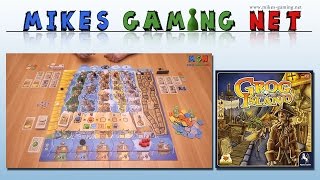 YouTube Review vom Spiel "Grog Island" von Mikes Gaming Net - Brettspiele